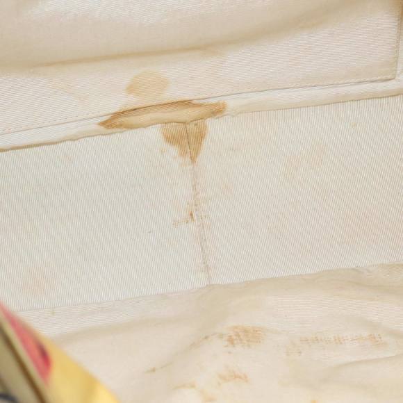 CHANEL Chain Tote Bag Vinyl White CC Auth 77840 - Picture 10 of 16